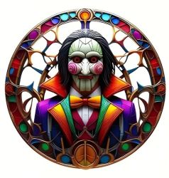 8" Billy (Saw) Acrylic Sun Catcher